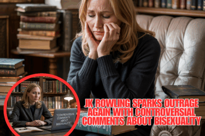 JK Rowling Sparks Outrage Again with Controversial Comments About Bisexuality