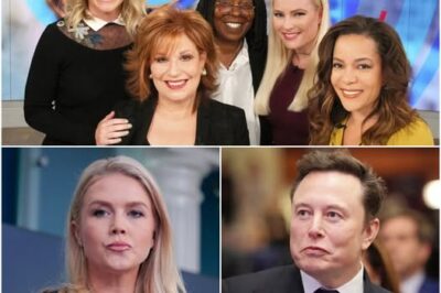 Karoline Leavitt and Elon Musk Raise Alarming Questions About ‘The View’—What Their Joint Statement Reveals About Media Influence in 2025
