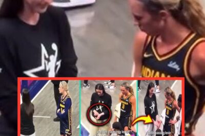 Caitlin Clark Surprises Lexie Hull with Friendship Bracelet — A Touching Moment of Sportsmanship Before the Big Game ❤️ (NH)