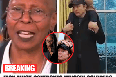 Elon Musk Breaks His Silence—Directly Confronts Whoopi Goldberg After She Mocked His Son’s Name on Live TV