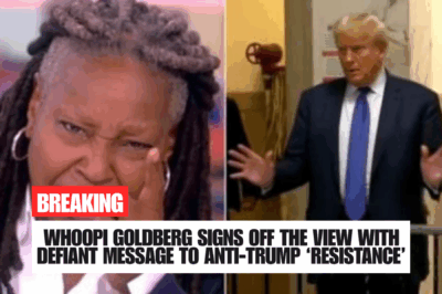 Whoopi Goldberg Signs Off The View With Defiant Message to Anti-Trump ‘Resistance’