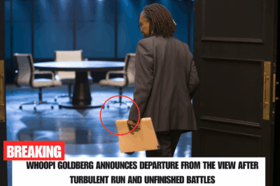 Whoopi Goldberg Announces Departure from The View After Turbulent Run and Unfinished Battles