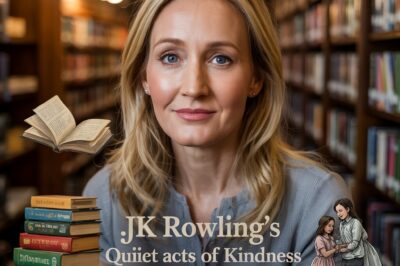 Beyond the Headlines: JK Rowling’s Quiet Acts of Kindness Few Ever Hear About