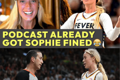 Sophie Cunningham Fined After Explosive Podcast Rant: WNBA Cracks Down on Fever Star’s Comments About Referees on ‘Show Me Something’ with West Wilson (tt)