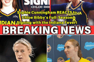Sophie Cunningham Reacts to Chloe Bibby’s Full-Season Signing with the Indiana Fever (tt)