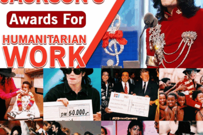 How Michael Jackson’s Charitable Work Earned Him Global Recognition and Awards