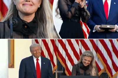 Tears, Shock, and Silence: Erika Kirk Breaks Down as Donald Trump Posthumously Honors Charlie Kirk With the Medal of Freedom — But What She Whispered Left the Entire Room Speechless