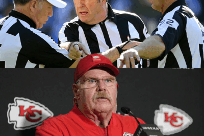 NFL Shakes Football World After Andy Reid Demands Action on Referee’s “Tush-Push” Error