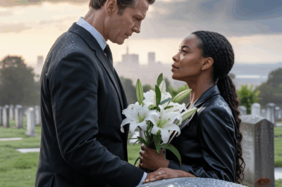 Mysterious Woman at Billionaire’s Wife’s Grave Sparks Shocking Question