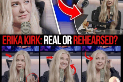 Erika Kirk on Charlie Kirk Podcast: Genuine Emotions or Scripted Performance?