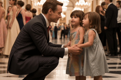 Poor Twin Girls Plead with Billionaire to Save Them from Humiliation at Party