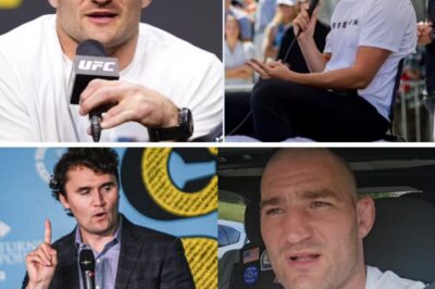 You need to see this to believe it. In a disturbing moment of unfiltered honesty, UFC star Sean Strickland revealed his dark, immediate reaction to the news of Charlie Kirk’s fatal shooting,
