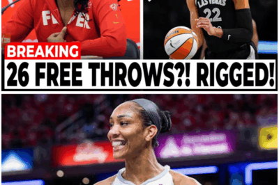Aliyah Boston Explodes Over A’ja Wilson’s 26 Free Throws, Accuses WNBA Officials of Rigging Fever-Aces Game