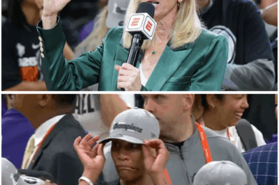 BREAKING NEWS: ESPN Reportedly Forced to Censor WNBA Finals Trophy Presentation After “Unexpected Incident” Involving Commissioner Cathy Engelbert — What Really Happened Live on Air?