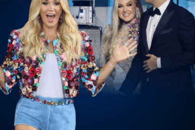 Carrie Underwood’s Emotional Reaction to Turning Point USA’s “All-American Halftime Show” Ignites Standing Ovation and Online Frenzy