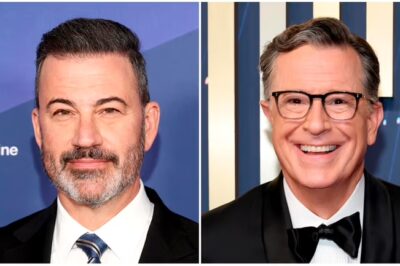 In late-night crossover, Jimmy Kimmel tells Stephen Colbert he thought his show was ‘over’ after suspension
