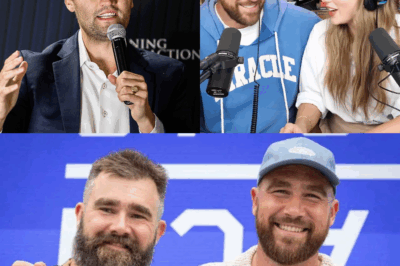 The Ultimate Crossover: Travis Kelce Challenges Conservative Pundit to Face Off on ‘New Heights’ Podcast After Vicious Taylor Swift Attack