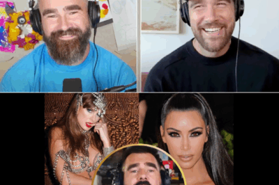 Jason Kelce’s Quiet Response to Kim Kardashian’s Jab at Taylor Swift Leaves Fans Speechless